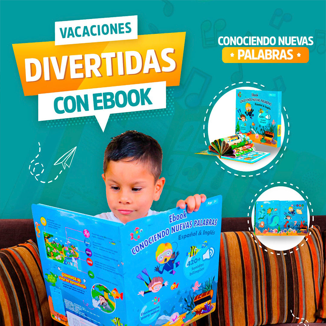 Libro Touch con Sonidos en Ingles y Español