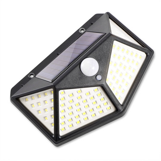 Lampara LED con Panel Solar